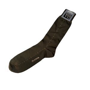 Jos. A. Bank Mid Calf Mercerized Cotton Olive Dress Socks Size 10-13 Men New